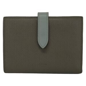 Celine Medium strap wallet Bifold Wallet 10B643BRU.10PI Pebble Mineral